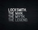 Locksmith The Man Myth Legend Svg Png Cricut Files