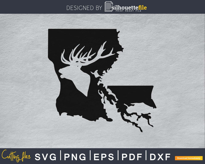 Louisiana Deer Hunting map