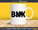 Love Bmx Funny Rider svg design printable cutting files