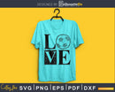 Love Soccer Distressed Grunge svg cricut digital cutting