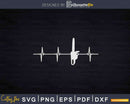Lumberjack Chainsaw Heartbeat Svg Dxf Png Cut Files