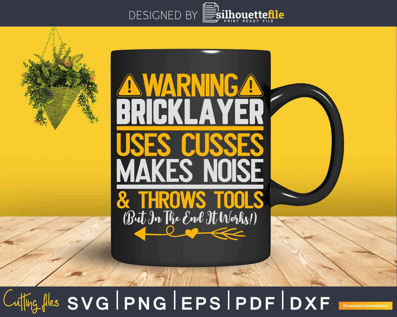 Mason Throws Tools Brickie Brickmason Bricklayer Svg