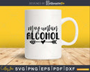 May Contain Alcohol svg Funny cricut craft cutting File