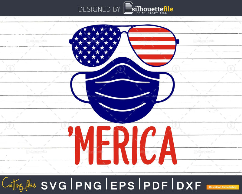 ‘Merica 4th of July Patriotic Svg Files for Cricut