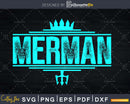 Merman Easy Halloween Costume Mermaid svg cut files