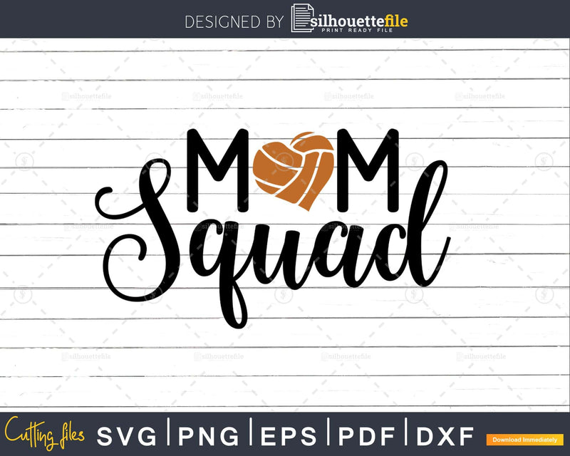 Mom Squad Svg Basketball Designs Cut Files For Cricut