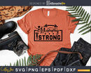 Mommy Strong funny fitness svg printable cut file