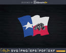 Monster Truck Texas Flag Svg T-shirt Design Files