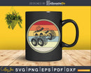 Monster Truck Vintage Retro Style Design Svg T-shirt Files