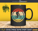 Mountain Biking Gear Retro Vintage Bicycle Svg Dxf Cut Files