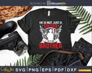 My Brother Is A Soldier Proud Army Sister Svg T-shirt Design