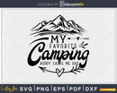 My Favorite Camping Buddy Call Me Dad svg printable cut