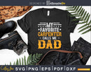 My Favorite Carpenter Calls Me Dad Fathers Day Svg Shirt
