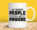My Favorite People Call Me Pawdad Svg Png Files For Cricut