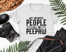 My Favorite People Call Me Peepaw Svg Png Files For Cricut