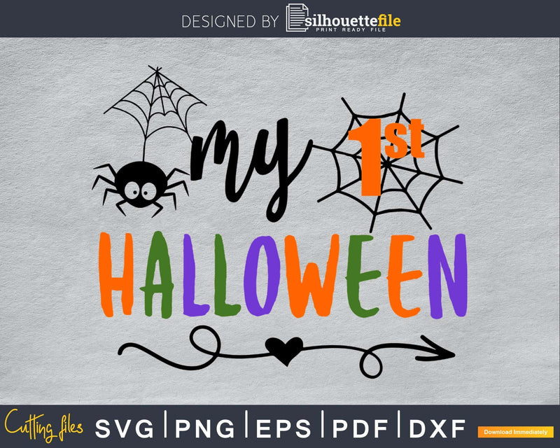 My First Halloween Cricut cutting svg craft cut files