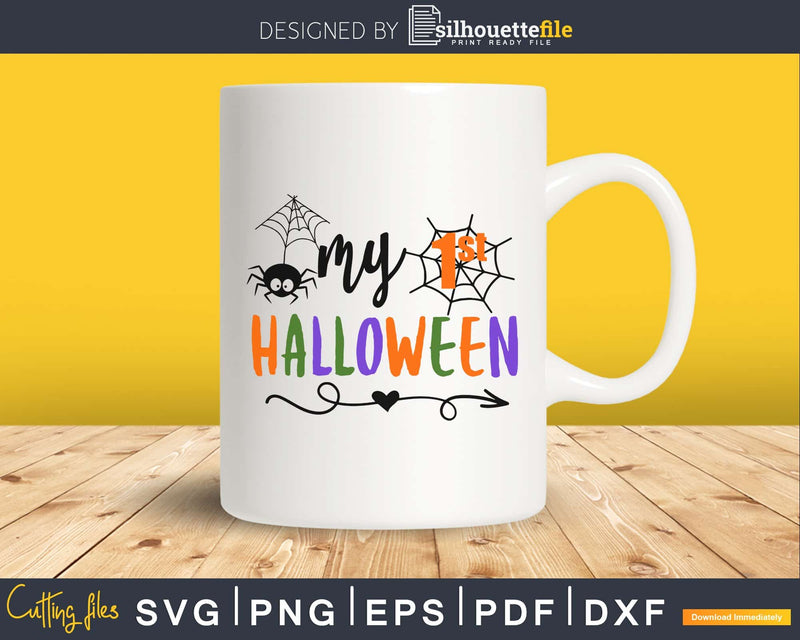 My First Halloween Cricut cutting svg craft cut files