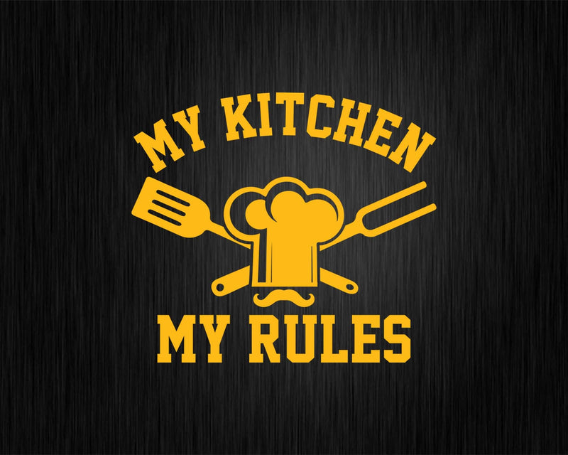 My Kitchen Rules Cook Chef Food Lover Master Grill Svg Png
