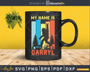 My Name Is Darryl Vintage Bigfoot Svg Png Cricut Files
