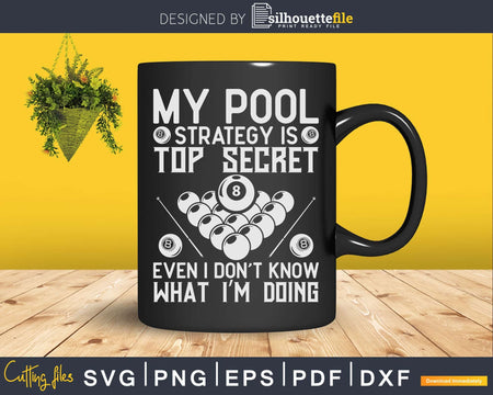 My Pool Strategy Is Top Secret Even I Don’t Know