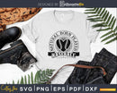 Natural Born Player Baseball svg png eps cut files