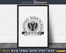 Natural Born Player Baseball svg png eps cut files