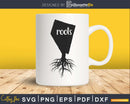 Nevada NV Roots Home Native Map svg png cricut silhouette