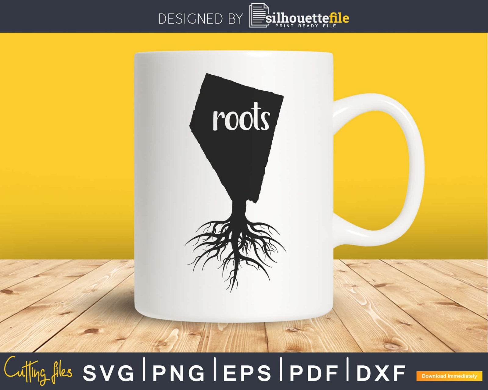 Nevada NV Roots Home Native Map svg png cricut silhouette | Silhouettefile