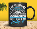Never Dreamed Super Cool Locksmith’s Dad Svg Png Cricut