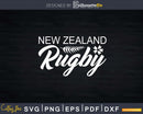 New Zealand Rugby Jersey Svg Cricut Cut Files