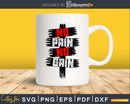 No Pain Gain Mindset Motivation Gym cricut svg png digital