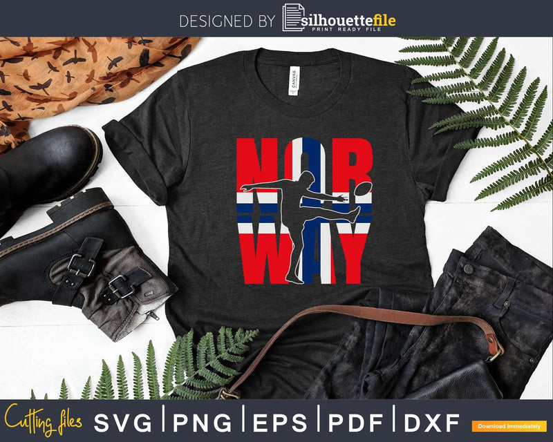 Norway Rugby Union Jersey Fans Kit Norwegian Supporters Svg