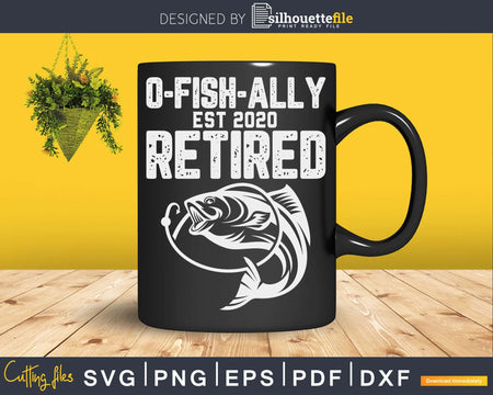 O-fish-ally est 2020 retired svg design cricut cut files