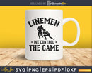 Offensive Defensive Linemen Control Lineman svg png dxf