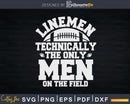 Offensive Lineman O Line Football Player Svg Cricut Files