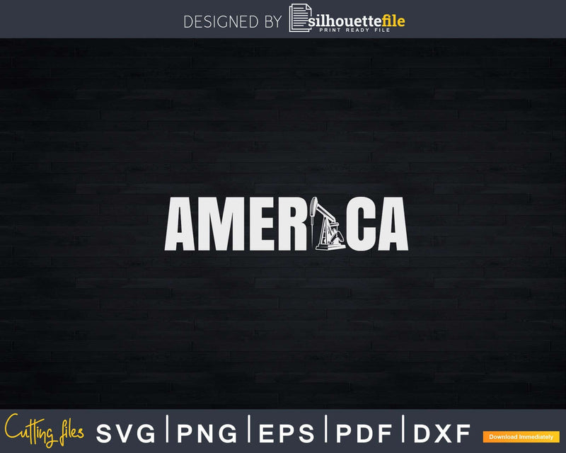 Oil Rig Worker America USA American Gas Oilfield Png Svg