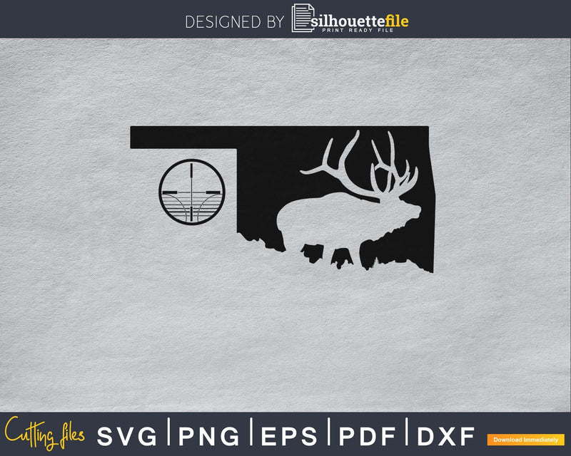 Oklahoma Deer Hunting map