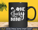 One Lucky Nana Printable Svg Cutting Files