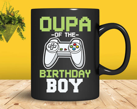 Oupa of the Birthday Boy Matching Video Game buy svg designs