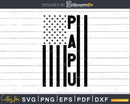 Papu USA Flag 4th Of July Svg Png T-shirt Design