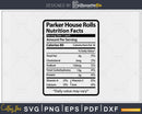 Parker House Rolls Nutrition Facts Thanksgiving Christmas