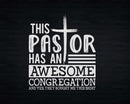 Pastor Has Awesome Congregation Christian Pastor Svg Png Files ...