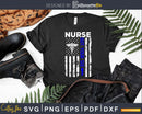 Patriotic Registered Nurse Funny Lpn Cna Rn Svg Dxf Png