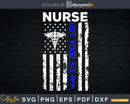 Patriotic Registered Nurse Funny Lpn Cna Rn Svg Dxf Png