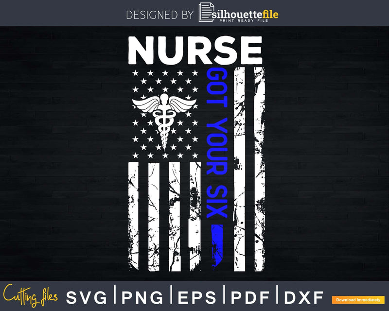 Patriotic Registered Nurse Funny Lpn Cna Rn Svg Dxf Png