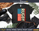 Patriotic Rugby USA Players Svg Dxf Cut Files