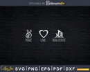 Peace Love Real Estate Svg Dxf Cricut Files