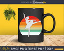 Penché Dancer En Pointe Sunset Vintage Ballet Svg Dxf