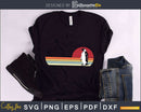 Penguin Retro vintage Style cricut cut svg png dxf cutting