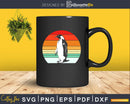 Penguin Retro vintage Style cut svg png design cutting files